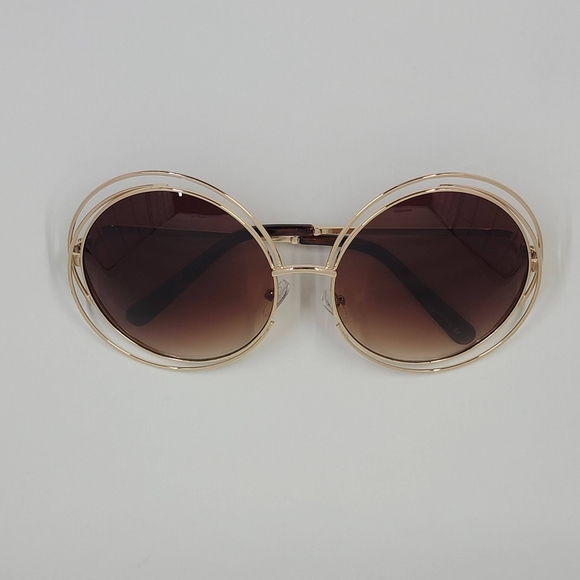 Oversized Women's Fashion Sunglasses Vintage Style Shades - Picture 1 of 2